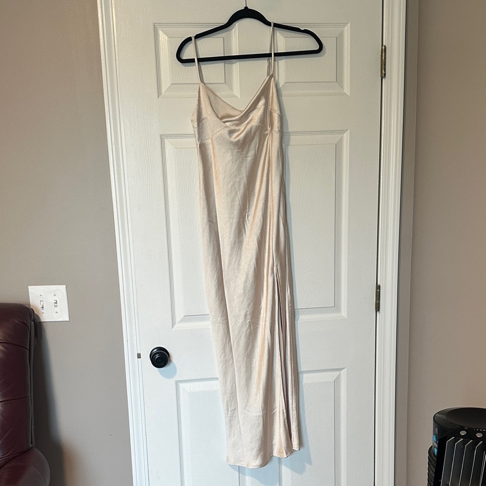 Petal & Pup Champagne Slip Dress